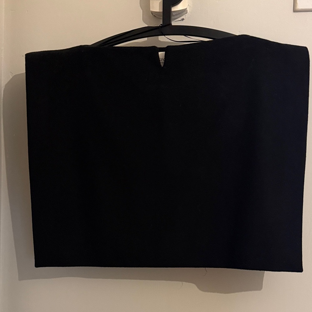 Classic Black Straight Skirt